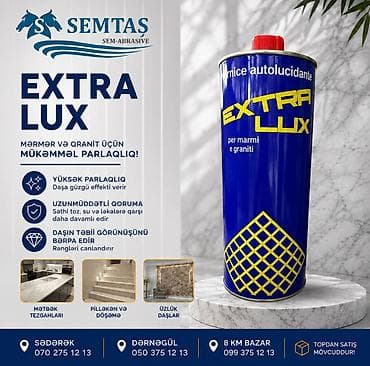 lux premium: Extra Lux – mərmər və qranit üçün yüksək parıltı verən parlatma və — 1