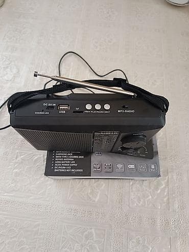 radio usb bluetooth: CMiK MK-018BT 4-band radio Xüsusiyyətlər: - Dalğalar: AM/FM/SW1/SW2 - — 3