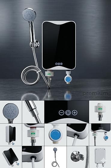 su isidən: Elektrikli ani suqızdırıcı – duş seti - Kompakt divar tipli — 1