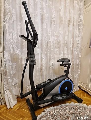 Qara rəngli elliptik trenajor. Bu trenajor oturacaqlı dizaynı ilə həm lalafo.az -da Qara rəngli elliptik trenajor. Bu trenajor oturacaqlı dizaynı ilə həm