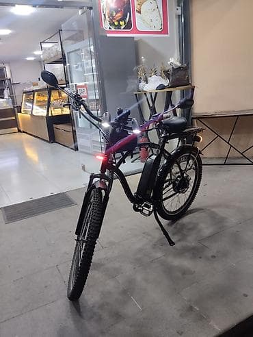 Elektrik nəqliyyatı: Elektrik velosipedi – Velosiped çox az sürülüb və yeni kimidir alan — 2