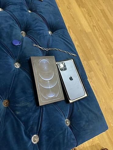 mac pro: IPhone 12 Pro Max, 128 GB, Blue Titanium, Zəmanət, Simsiz şarj, Face ID — 3