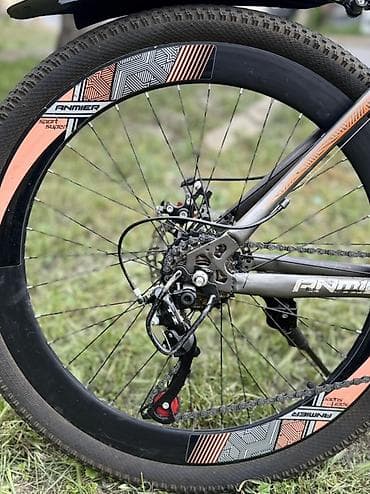 naxcivan velosiped: ANMIER X855 dağ velosipedi - Güclü alüminium ərintisi gövdə, idman — 4