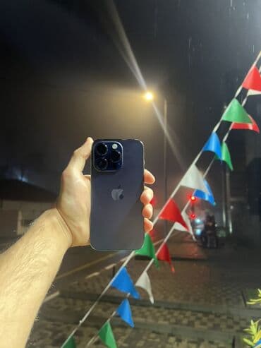 samsung a 60 qiymeti: IPhone 14 Pro, 256 GB, Deep Purple, Simsiz şarj — 7