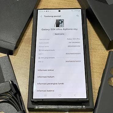 xiaomi redmi 9 t: Samsung Galaxy S24 Ultra, rəng - Boz, İki sim kartlı — 1