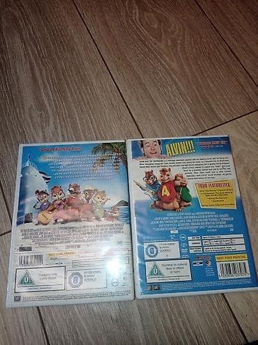 cd pleyer: Məhsul: Alvin and the Chipmunks DVD-ləri – 2 film paketi Tərkib: - — 2