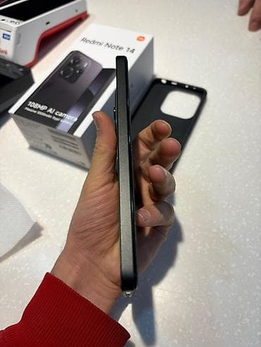 redmi note 16 pro max qiymeti: Xiaomi Redmi Note 14 – qutu və aksesuarları ilə Əsas xüsusiyyətlər: - — 5