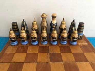 metbex ucun alcipan fiqurlari: Antik sahamat 1950 ve 60 ci illere aid cox nadir tapilan sahmat her — 8