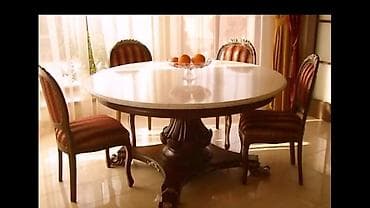 metbext stol stulu: Qonaq otağı üçün, Yeni, Açılmayan, Yumru masa, 4 stul — 1