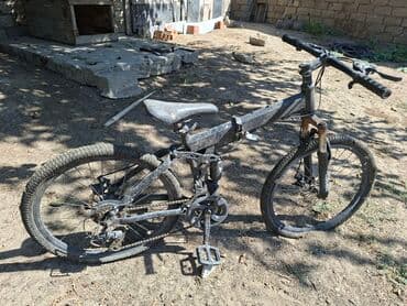 ремонт велосипедов: Qatlanan dağ velosipedi motosikletin yungul temire ehtiyaci var — 2
