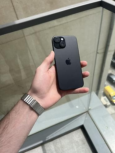 IPhone 15, 128 GB, Qara, Face ID