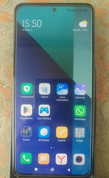 honor x6 qiymeti: Redmi Note 13, 128 GB, rəng - Qara, Sensor, Barmaq izi, İki sim kartlı — 2