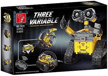 robot vector: Конструктор робот «Три формы» (Three Variable Building Blocks) — 1