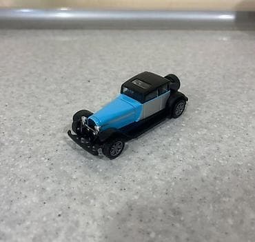 Игрушки: Kolleksiya üçün die-cast retro avtomobil modeli - Tip: Klassik kupe — 2