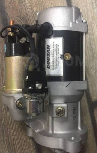 Hyundai: Doosan starter motoru - Brend: DOOSAN - Üzərində etiket və seriya — 1