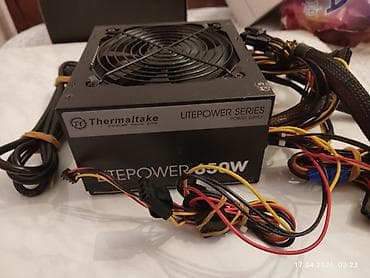 cpu fan: Qida bloku Thermaltake, 650 W, İşlənmiş — 3