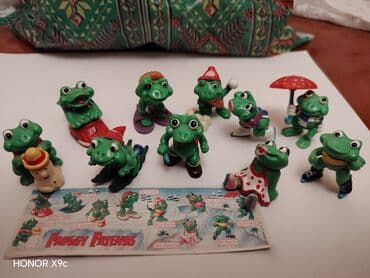 oyuncaq gitara: Kinder Surpriz 1992 ci illərin oyuncağları tam ideal veziyətdə tam set — 1