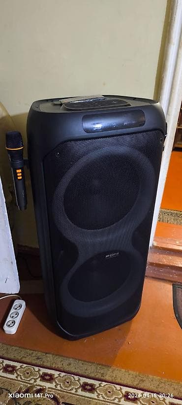 musiqi: Parti/karaoke səs sistemi – FONI markalı böyük portativ kolon 3 defe — 7
