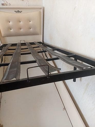 İşlənmiş, Təknəfərlik çarpayı, Matrassız, Siyirməsiz — 6