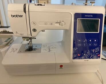 tikiş maşını alıram: Tikiş maşını Brother, Yeni,Kompüter tikiş maşınları, Ünvandan götürmə — 1