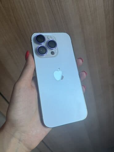 iphone x qutu: IPhone 14 Pro, Gümüşü, Face ID — 1
