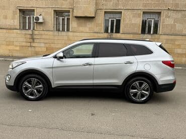 фольксваген бензин: Hyundai Santa Fe – gümüş rəngli şəhər/krossover SUV Xüsusiyyətlər və — 7