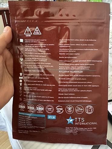 nisan xonca: TTS International Power Patch – ENERJİ VE GÜC BANDI İdmançılarda — 2