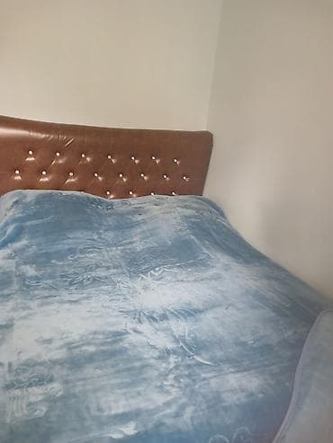 İşlənmiş, İkinəfərlik çarpayı, Bazalı, Matrassız, Siyirməsiz — 2