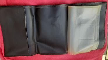 чехол для дисков: Opel markalı sənəd qabı / maşın kitabçası cüzdanı - Material: qara — 2