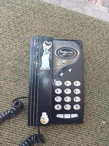 borofone be28 plus: CROWNTEL stasionar telefon aparatı - Modell: CROWNTEL (paneldə qeyd — 1
