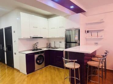 Qarajlar: Qarayev metrosunun düz yanı, Panda Kids-in arxasında 2 otaqlı studio — 3