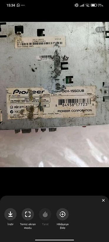 qulaqciqlar ucuz: Maqnitol, Pioneer, AUX, Tayland — 4