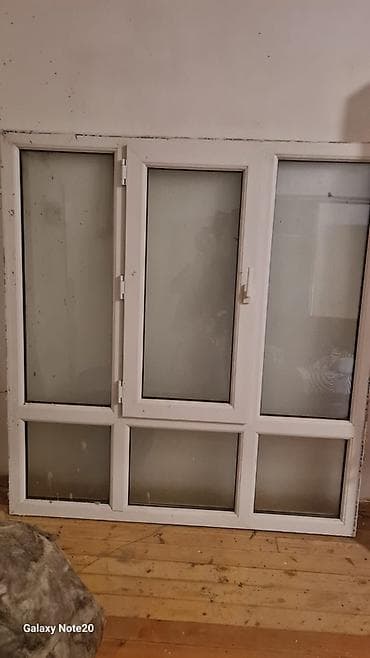 Plastik pencere 160/150sm 80azn Montin 4157 leli PVC pəncərə bloku