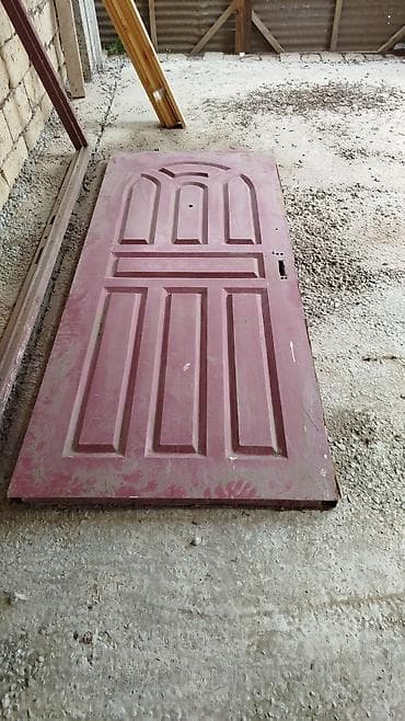 seyf qapi 2ci el: Dəmir giriş qapısı - Material: qalın metal vərəq, möhkəm dəmir karkas — 3