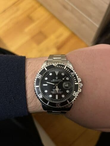 fosforlu: Yeni, Qol saatı, Rolex, rəng - Qara — 3