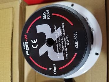 bmw dinamik: FOR-X XMD-3065 orta tezlikli akustik dinamiklər (cüt) Texniki — 3