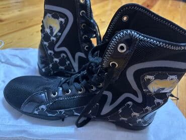 qara əlcək: ƏLA TƏKLİF 2Sİ BİR YERDƏ!!! 41 razmer boksyofka və 10 OZ orginal AİBA — 6