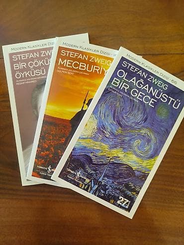Спорт и хобби: Məhsul: Stefan Zweig – 3 kitabdan ibarət dəst (Türk dilində), “Modern — 2