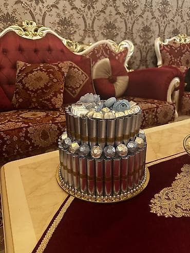 narşərab qiyməti: Toy Nişan Konfetləri
Qiyməti 150 Azn 
Cüzi endirim olacaq — 2