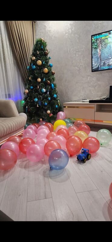 Quruducular: Yeni il yolkası – bəzəkli komplekt Şəkildəki Yeni il üçün Yolka — 5