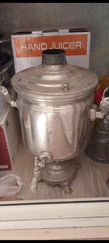 samovar 5l: Od somavari satılır qiymət 230 man 5litr ünvan Sumqayıt kod8485 ulker — 1