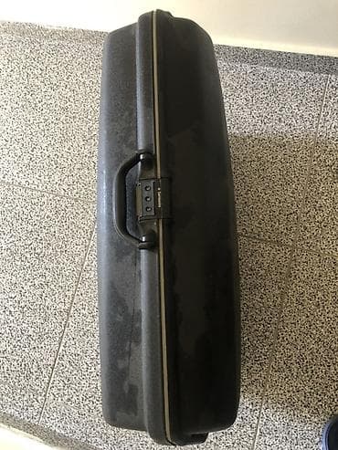 teleskopik: Sərt korpuslu səyahət çamadanı - Material: möhkəm plastik (hardcase) — 1