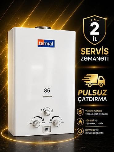 Пятиминутка Termal, 36 л/мин., Новый, Нет кредита, Бесплатная доставка, Доставка в районы — 1