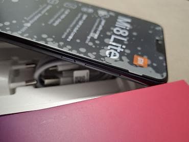 Xiaomi Mi 8 Lite, 64 GB, rəng - Qara, 
 Barmaq izi — 3