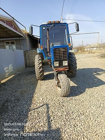 traktor mtz 80 satilir: Belarus MTZ tipli mavi rəngli kənd təsərrüfatı traktoru - Ön təkər — 2