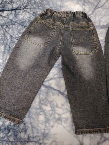 детские вещи италия: Uşaq cins şalvarları (2 model – eyni dizayn, fərqli ölçülər) - Rəng — 6