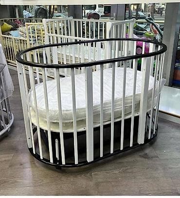 beryoza agaci: Oğlan və qız üçün, Yeni, Beşik, Matras ilə, Yellənmə mexanizm ilə — 2