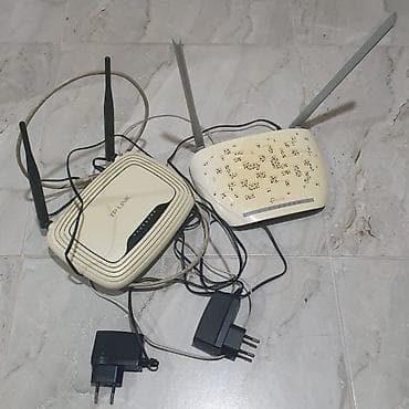 yeni modem: 2 ədəd TP-Link Wi‑Fi modemrepitor Əla işlək vəziyyətdə Heç bir — 1