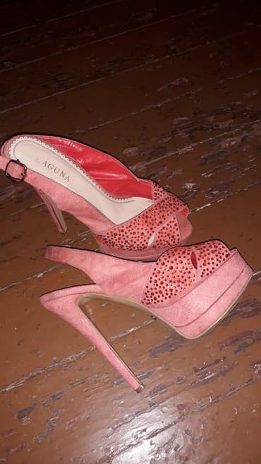 Çəkmələr: Ölçü: 38, rəng - Narıncı, İşlənmiş — 1