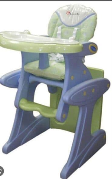 uşaq ucun yemek stolu: Uşaqlar üçün nəzərdə tutulmuş bu yüksək stul, yemək zamanı rahatlıq və — 1